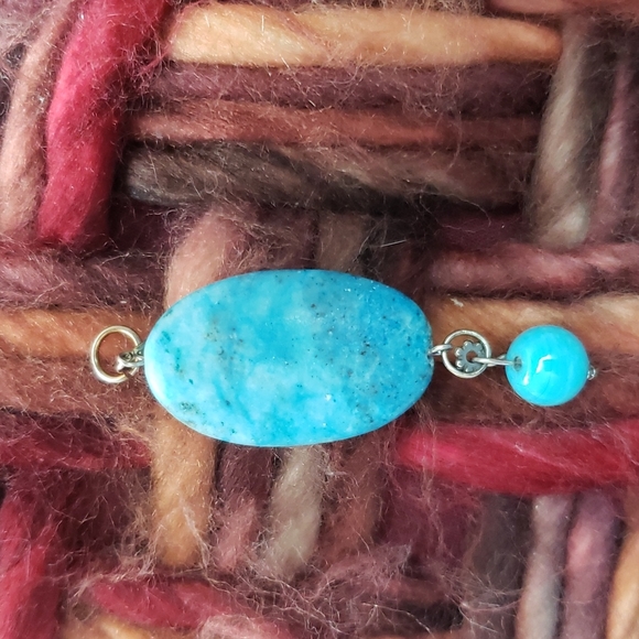 Blue stone pendant - Picture 1 of 5